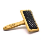 Pet Grooming Bamboo Wood Air Cushion Needle Comb - Image 4
