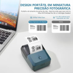 Thermal Receipt Printer Compact HighSpeed Wireless POS Printer For Small Business Rechargeable Battery For Supermarkets And Restaurants With 203dpi Resolution - Image 3