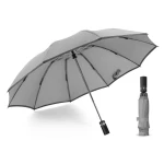 Inverted Umbrella Travel Portable Windproof Folding Umbrella,10Ribs Auto  Close Umbrella,Reflective Stripes For Night Safety