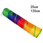 Rainbow Cat Tunnel Color Cat Climbing Frame Cat Litter - Image 3