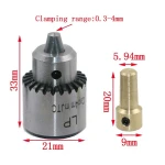 Drill Chuck With Sleeve Chuck Electric Drill Chuck Tail Hole 3.17mm - Image 2