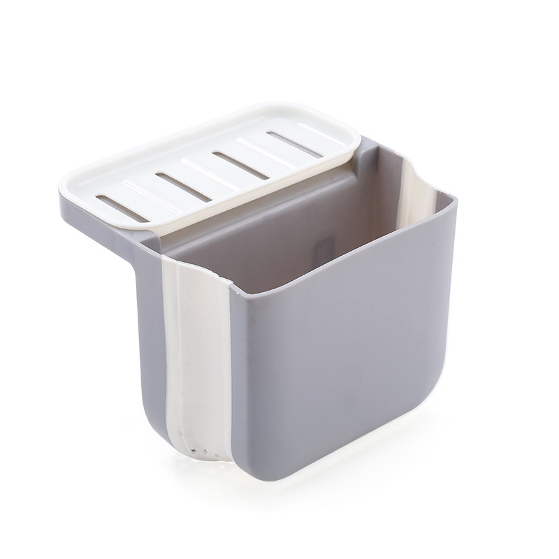 1616736133085.jpg Foldable Drain Filter Shelf Kitchen Drain Basket - Image 1