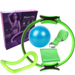 Six Piece Yoga Pilates Circle Set Bodybuilding Fitness Equipment Pilates Sport Training Workout - Image 5