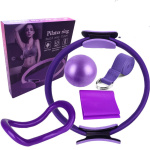 Six Piece Yoga Pilates Circle Set Bodybuilding Fitness Equipment Pilates Sport Training Workout - Image 4