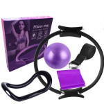 Six Piece Yoga Pilates Circle Set Bodybuilding Fitness Equipment Pilates Sport Training Workout - Image 3