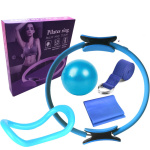 Six Piece Yoga Pilates Circle Set Bodybuilding Fitness Equipment Pilates Sport Training Workout - Image 6