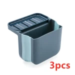 Foldable Drain Filter Shelf Kitchen Drain Basket - Image 7