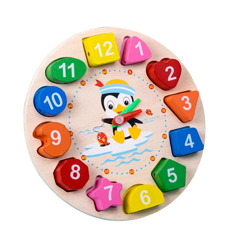 1618883899256.jpg Wooden Toys Rattles Educational Toy Rainbow Blocks Montessori Baby Colorful Kids Music - Image 1