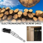 Magnetic Slectric Drill Bit Screwdriver Folding Converter Universal Connecting Rod - Image 3