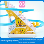 Little Duck Climbing Stairs Toy  Little Penguin Automatic Ladder Light - Image 2