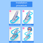 Little Duck Climbing Stairs Toy  Little Penguin Automatic Ladder Light - Image 3