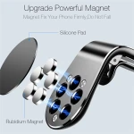 Car Magnet Magnetic Air Vent Mount Holder Magnetic Car Phone Holder Stand 360 Metal Car Air Vent Magnet Stand In Car GPS Mount Holder - Image 7