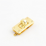 Box And Bag Hardware Accessories Golden Die Casting Screw Lock - Image 2