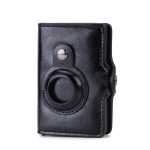 Multifunctional Card Holder Airtag Men's Short Card Holder Wallet Air Tag - Image 2