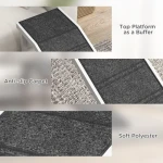 Ramp For Dog Bed, Pet Ramp For Dog With Non-slip Carpet And Top Platform - Image 4