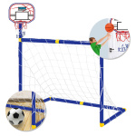 Folding Mini Football Soccer Ball Goal Post Net - Image 8