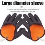 Fishing Gloves Anti-Slip Protect Hand From Puncture Scrapes Fisherman Professional Catch Fish Latex Hunting Gloves Left Right - Image 6