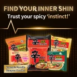 Nongshim Shin Ramyun Noodles, Spicy Korean Signature Instant Ramyun, Rich Beef Flavored Broth, Microwaveable, Korean Instant Noodles, 4.23 oz (Pack of 20), Packaging May Vary. - Image 5