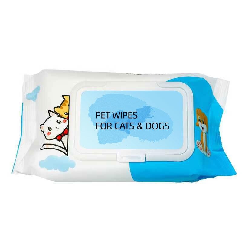 789dd7b6-c19d-4c31-a4ae-1c21f039f59d.jpeg Dog Cat Pet Wet Wipes For Paws And Butt, EarsEyes Plant-based Pet Wipes, Unscented DogWipes, Cleaning Deodorizing, Paw Wipes ForDogs Cats Pets - Image 1