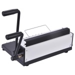 1-34 Hole Adjustable Full Drawing Knife Iron Ring Binding Machine