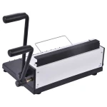 1-34 Hole Adjustable Full Drawing Knife Iron Ring Binding Machine