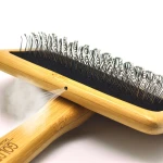 Pet Grooming Bamboo Wood Air Cushion Needle Comb - Image 3