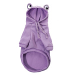 Soft Warm Cat Clothes For Small Dogs Cats Funny Halloween Cosplay Frog Costume Kitten Creative Sweatshirts Pet Autumn Hoodies - Image 9