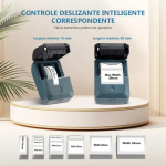 Thermal Receipt Printer Compact HighSpeed Wireless POS Printer For Small Business Rechargeable Battery For Supermarkets And Restaurants With 203dpi Resolution - Image 4