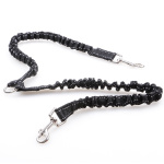 Dogs With One Tow Two Leashes Pets Double Heads - Image 3