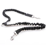 Dogs With One Tow Two Leashes Pets Double Heads - Image 3