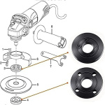 Cross-border Angle Grinder Press Plate Flange Nut 58iM14 Corner Accessories - Image 4
