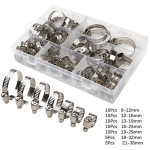 Stainless Steel Clamp Joint 8-38mm Set