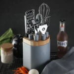 Stainless Steel Kitchen Gadgets Household Kitchen Utensils Tray Peeler Egg Beating Scissors Gifts - Image 6